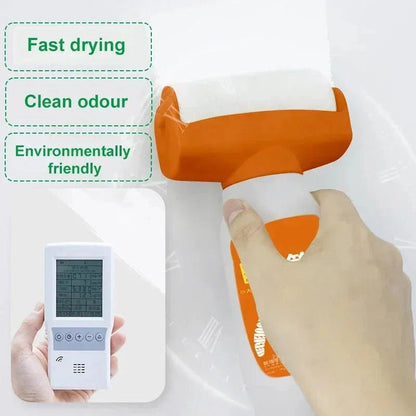Antibacterial Wall Paint – Strong Repair Latex Paint with Roller Brush for Living Room & Kitchen - Dis & Dat Shop