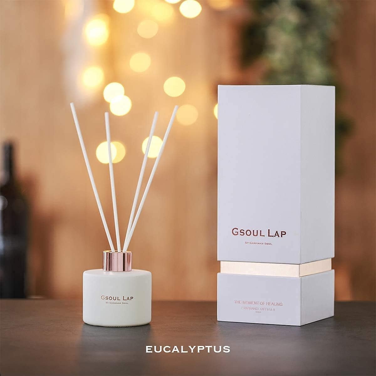 Eucalyptus Reed Diffuser Set/Fragrance Oil Diffuser Reeds/Scent Diffuser/Reed Diffuser Sticks/Room Decor/Office Decor/Home Fragrance Products & Gifts - Dis & Dat Shop