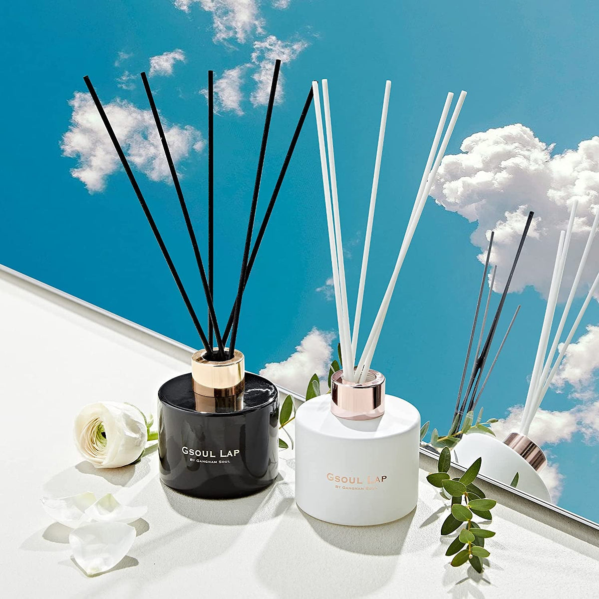 Eucalyptus Reed Diffuser Set/Fragrance Oil Diffuser Reeds/Scent Diffuser/Reed Diffuser Sticks/Room Decor/Office Decor/Home Fragrance Products & Gifts - Dis & Dat Shop