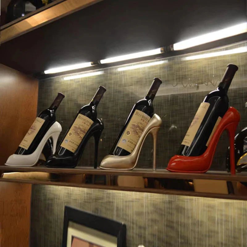 High Heel Shoe Wine Bottle Holder - Dis & Dat Shop