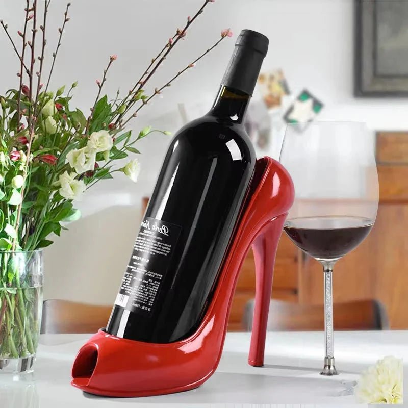 High Heel Shoe Wine Bottle Holder - Dis & Dat Shop
