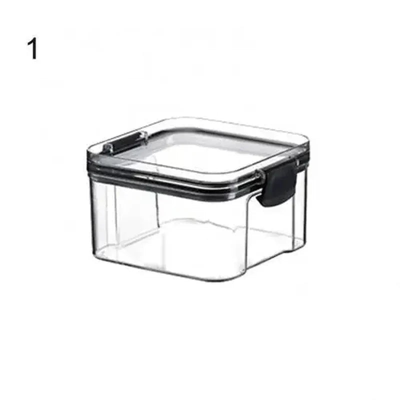 Multipurpose Food Storage Containers Set - Clear Jars with Lids for Cereal, Candy, and Dry Goods - Dis & Dat Shop