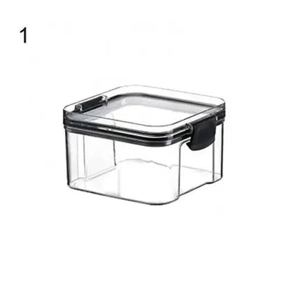 Multipurpose Food Storage Containers Set - Clear Jars with Lids for Cereal, Candy, and Dry Goods - Dis & Dat Shop