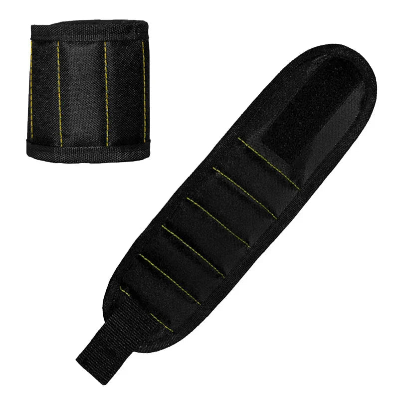 Strong Magnetic Wristband – Portable Tool Bag for Holding Screws, Nails, Nuts, Bolts, and Drill Bits - Dis & Dat Shop
