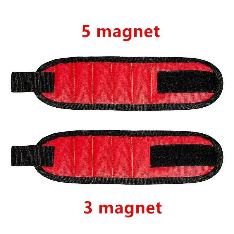 Strong Magnetic Wristband – Portable Tool Bag for Holding Screws, Nails, Nuts, Bolts, and Drill Bits - Dis & Dat Shop