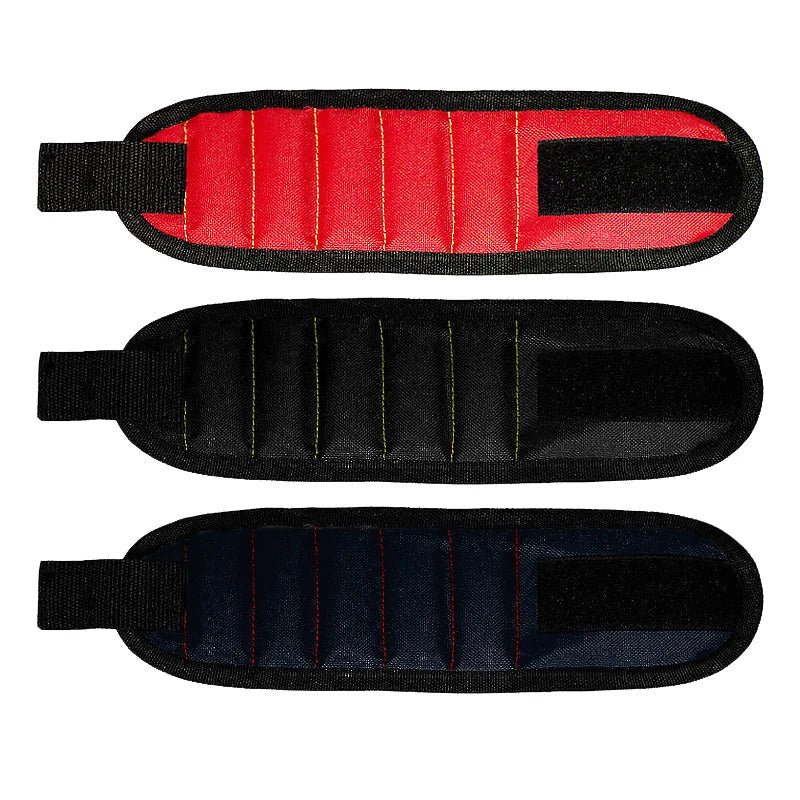 Strong Magnetic Wristband – Portable Tool Bag for Holding Screws, Nails, Nuts, Bolts, and Drill Bits - Dis & Dat Shop