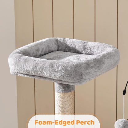 Yaheetech 53" Cat Tree — Multi-Level Play Tower for Indoor Cats - Dis & Dat Shop